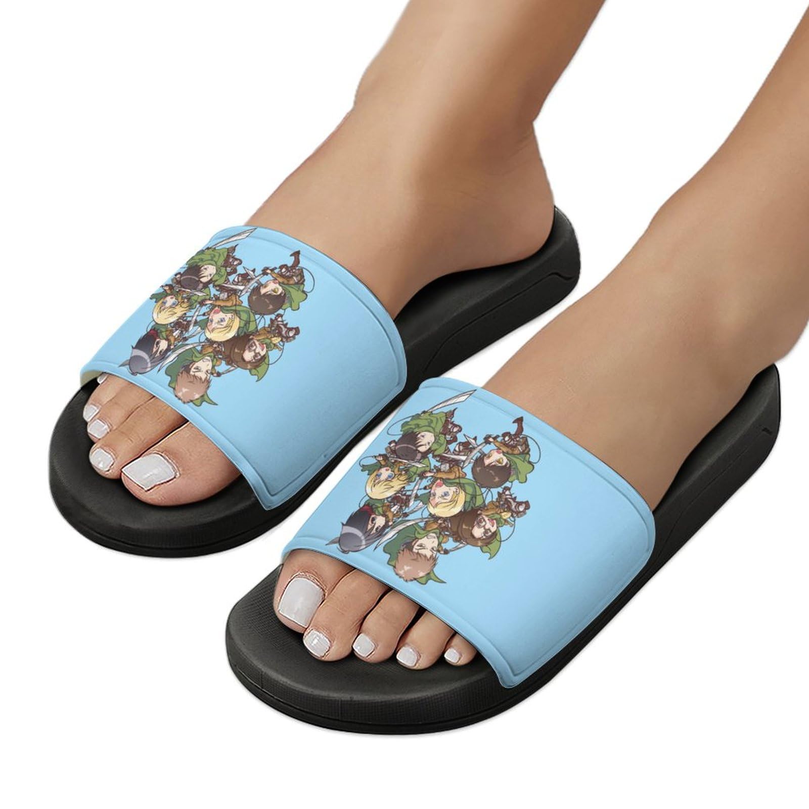 Amazon.co.jp: サンダル スリッパ 進撃の巨人 レディース メンズ