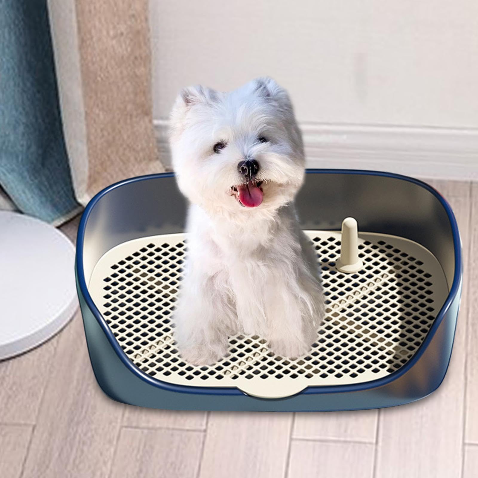Dog Litter Box Indoor Small Dog Dog Potty Toilet With Removable