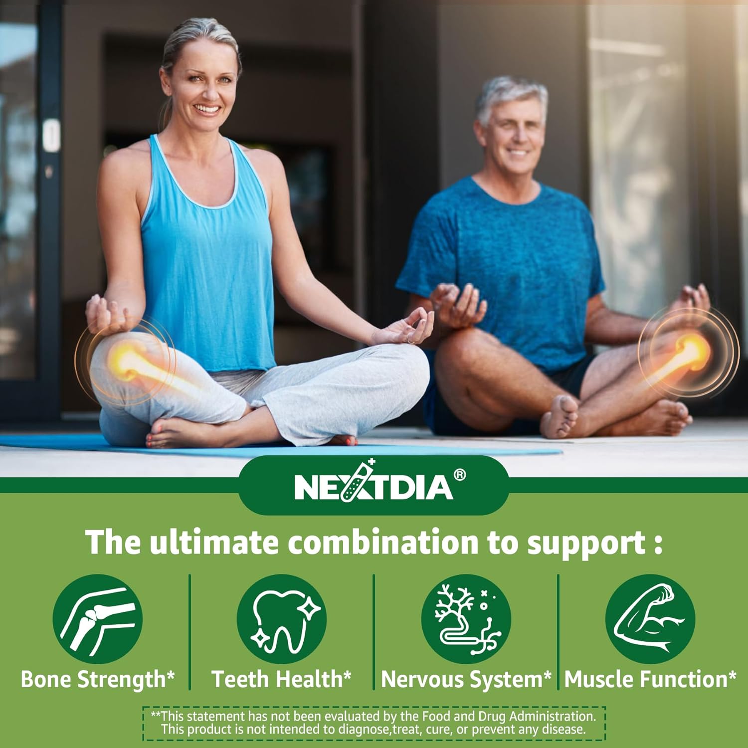 Calcium Citrate Gummies 1200mg with Vitamin D3 K2, Chewable Calcium Supplements for Women & Men, High Potency Support B0ne, Te*th, Strength & Immune Health, Mango Flavor, Non-GMO, Sugar Free, 120 Cts - Image 3