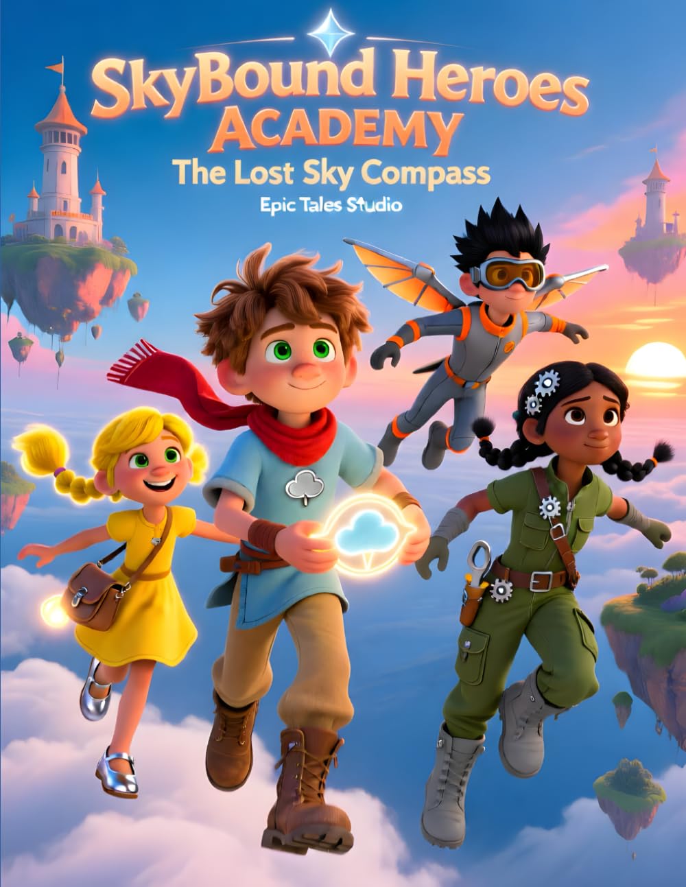 Skybound Heroes Academy: The Lost Sky Compass — Book 6: The Compass of the Shifting Skies