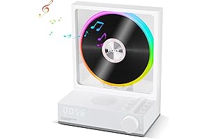 HOTT CD Player Portable Bluetooth 5.3 2-in-1 Versatile Player