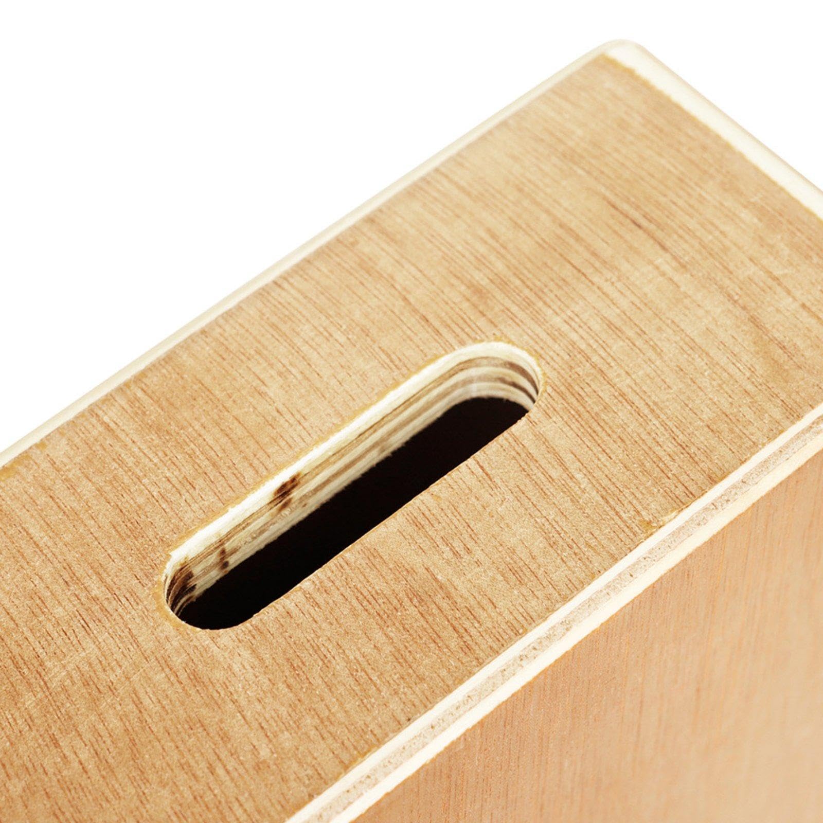 Amagogo Tamburo a percussione portatile compatto e facile da suonare, con suono risonante, in legno, percussione a mano, professionale per feste in casa