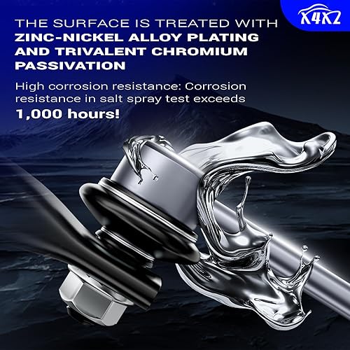 Miniatura 5 de K90345 Enlaces de barra estabilizadora trasera de aleación de zinc y níquel para Toyota Camry Highlander Avalon Solara Venza Lexus ES300 RX330 ES330