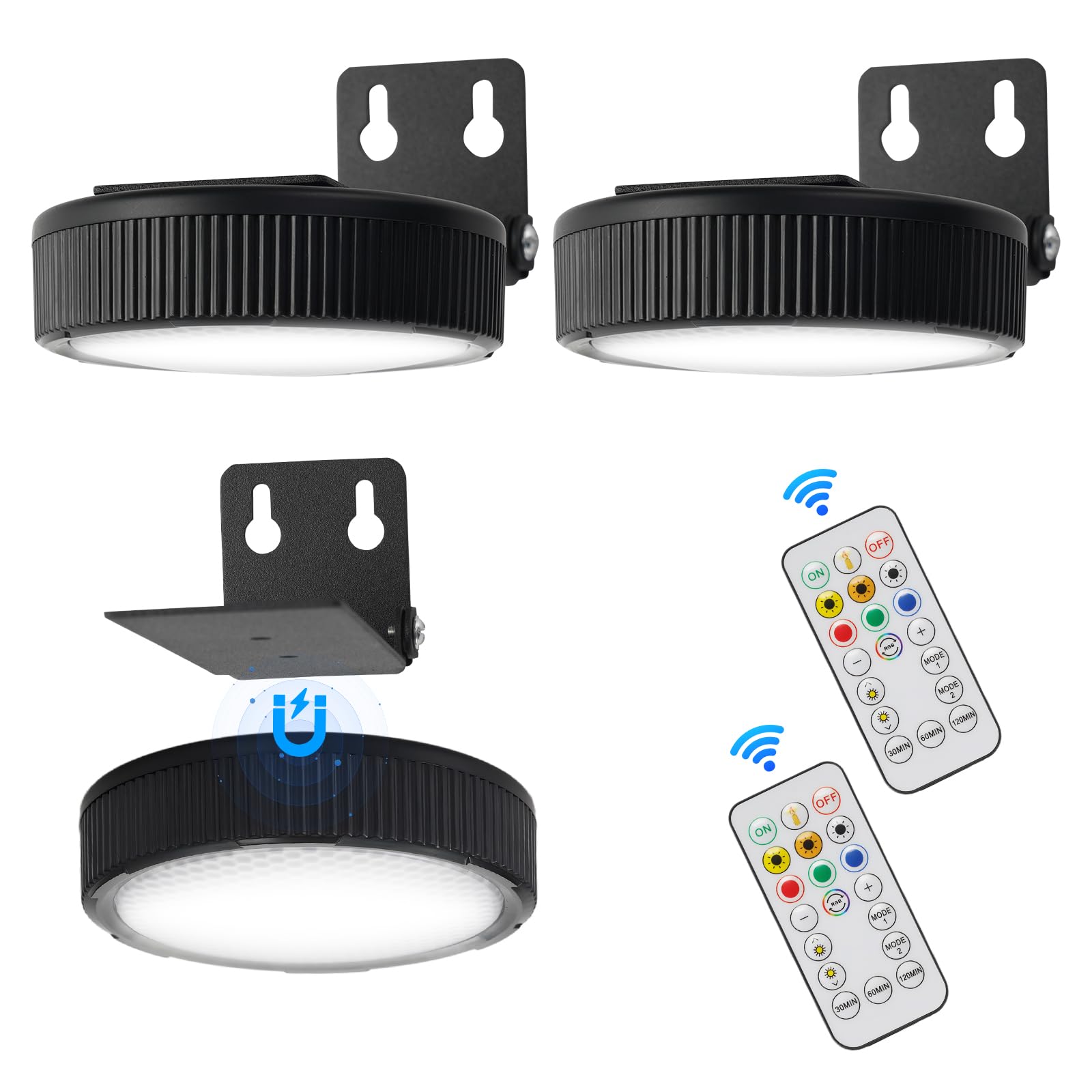 3 Pack Battery Operated Picture Light, Picture Lights for Wall