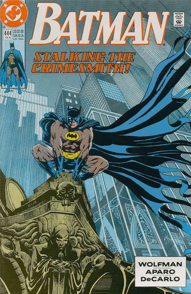Amazon.com: Batman #444 VF ; DC comic book | Crimesmith Jim Aparo