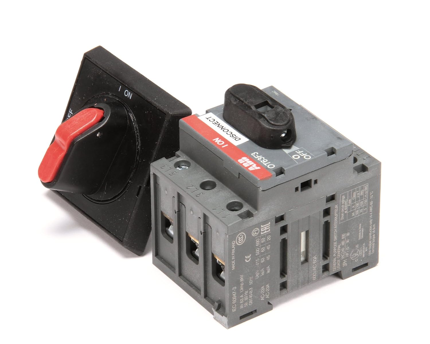 980209 Di-Connector Switch, Assembly, Stainless Steel, 9" Height, 6" Width, 5" Length