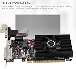 GT 740 4GB GDDR3 128-bit Discrete Graphics Card, PCIe 3.0 x8, Dual Monitor Support via HDMI | DVI | VGA, Low Profile Design for Desktop Computers