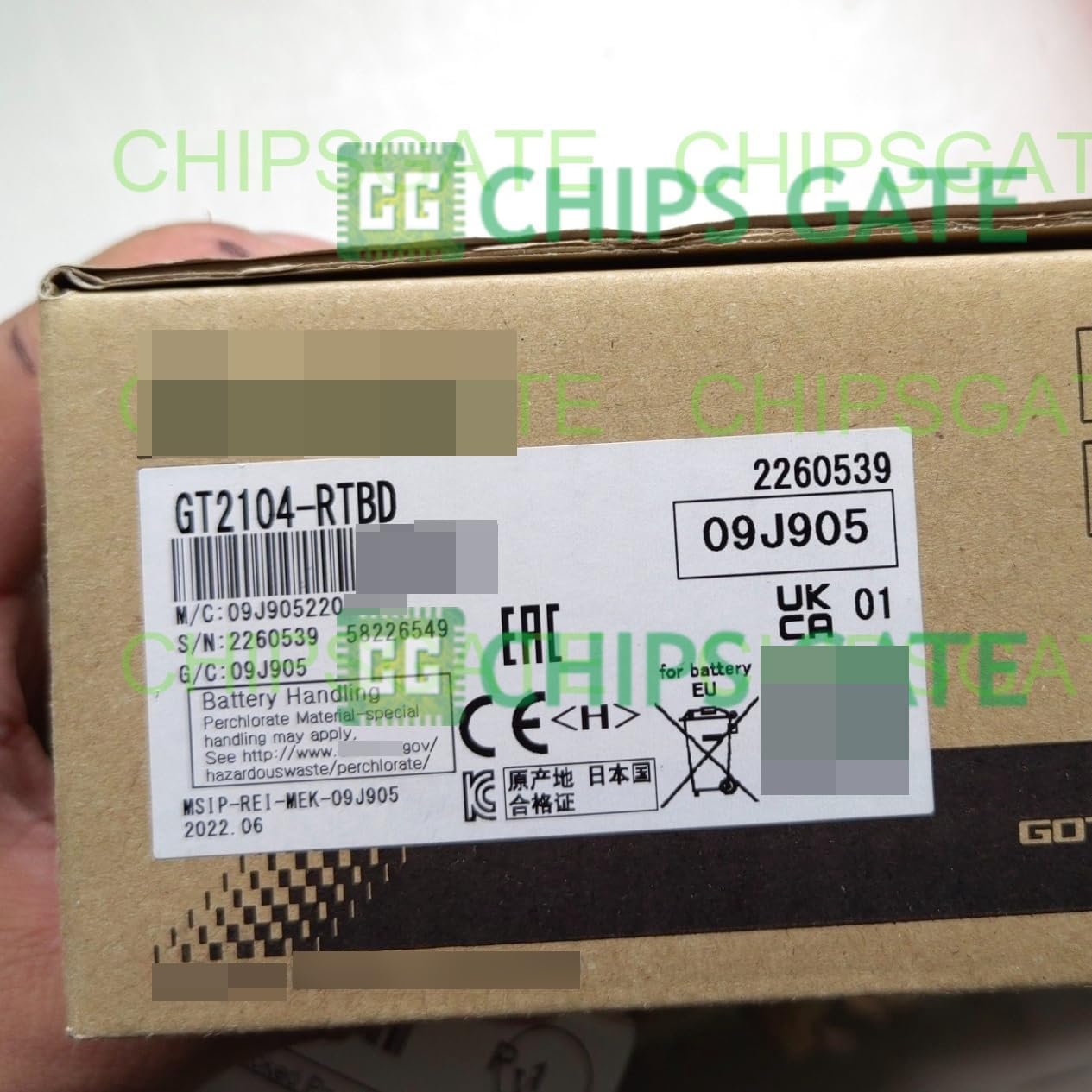 New Original Manufacturer Module GT2104-RTBD Location SHED
