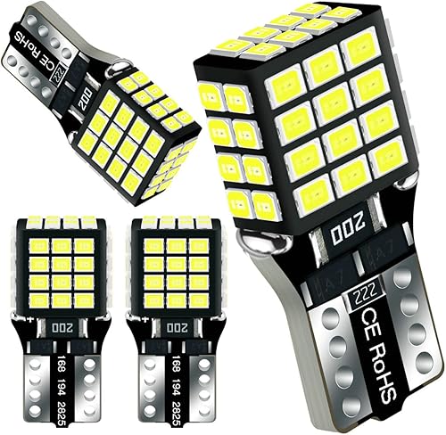 Miniatura 1 de 48-LEDs Launch T10 194 2825 Bombilla LED blanca 6000K 12V Super brillante 158 160 168 175 W5W 168NA 194NA Reemplazo para coche camión mapa interior