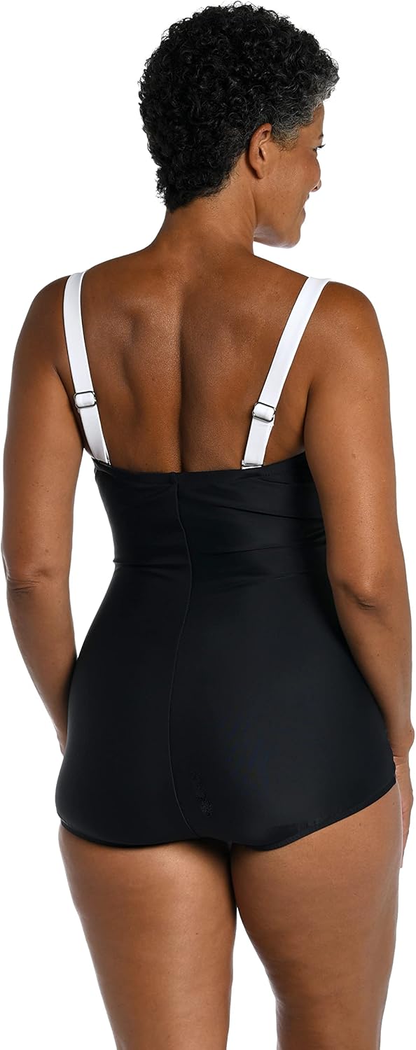 Solid Bandeau Girl Leg One Piece - Image 2