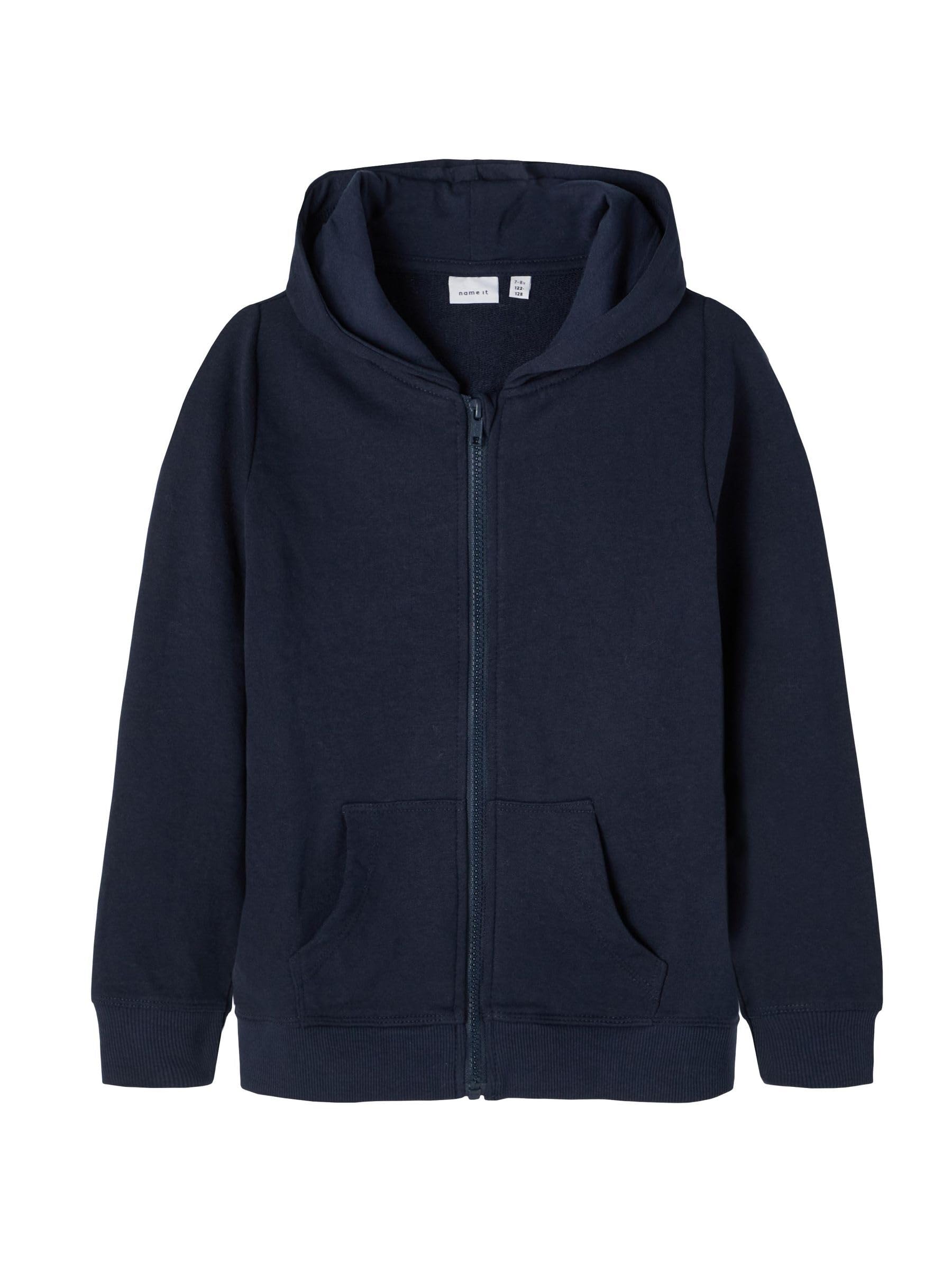 Name It Nkmnesweat Card W Hood Unb Noos Felpa con Cappuccio Bambini e Ragazzi