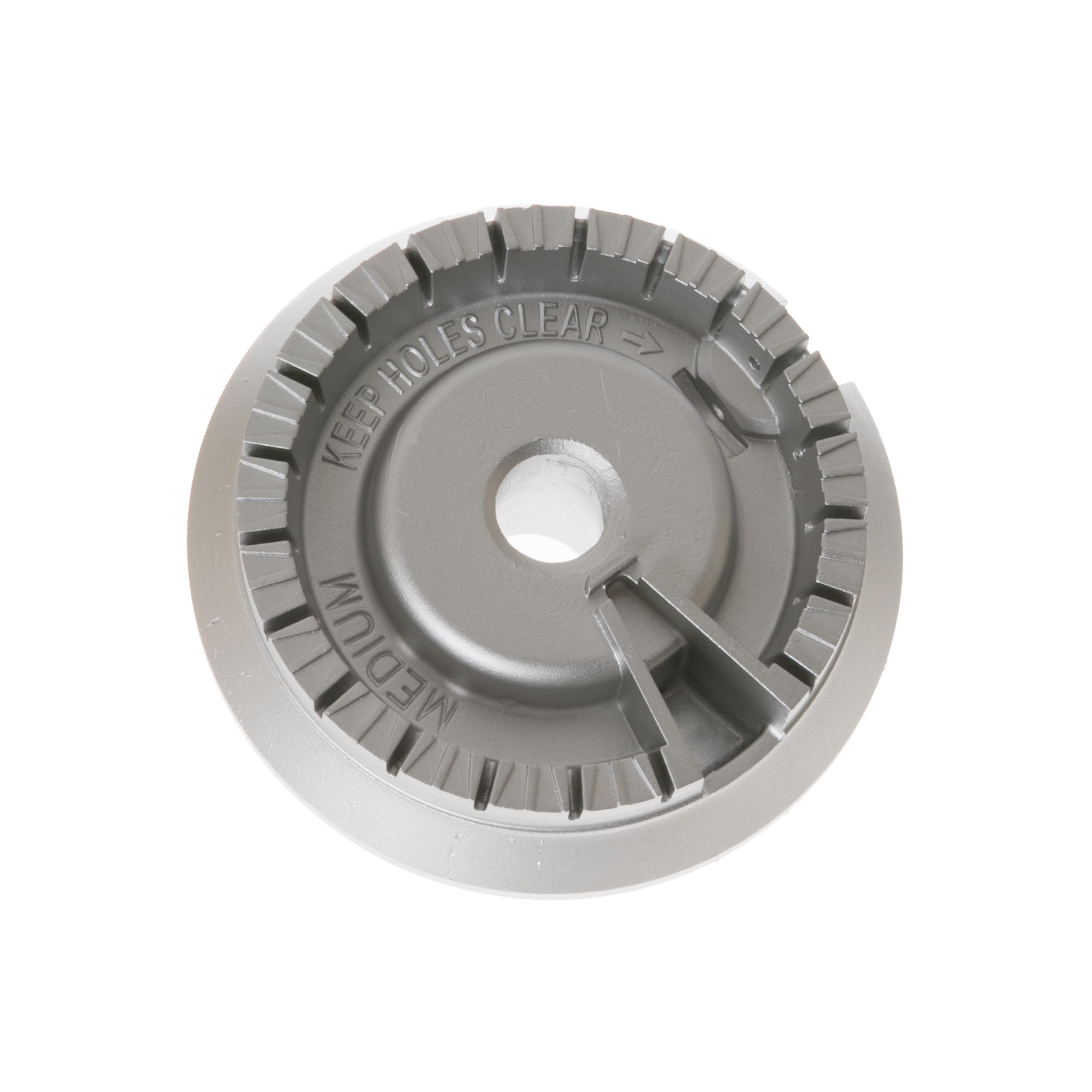 Effortless Even Cooking: GE Appliances WB16K10055 Medium Range Surface Burner Head (2-13/16”) Revives Your Stovetop Performance
