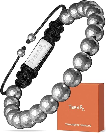 TeraRX® Terahertz Beaded Necklace – 100% Authentic Terahertz Stone