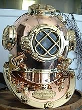 18 Vintage Copper Finish Brass Scuba Divers Diving Helmet Royal Navy Marine Fors deep Water Helmet