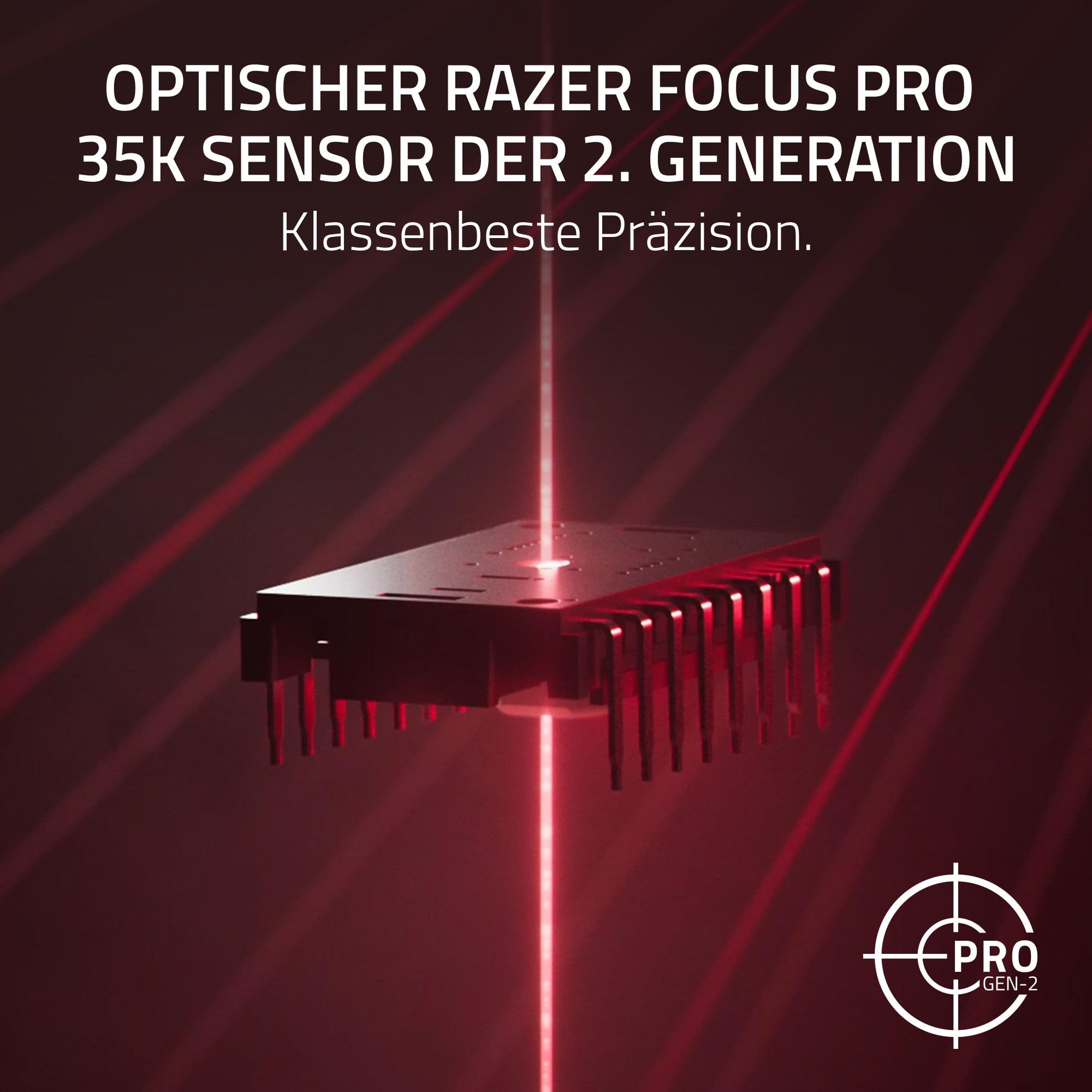 Razer Viper V3 Pro Faker Edition - Ultraleichte kabellose Esports Gaming-Maus - 8K Hz HyperPolling (54g leichtes Design, Focus Pro Sensor 35K DPI, HyperSpeed Wireless, 95 Stunden Akkulaufzeit) Faker