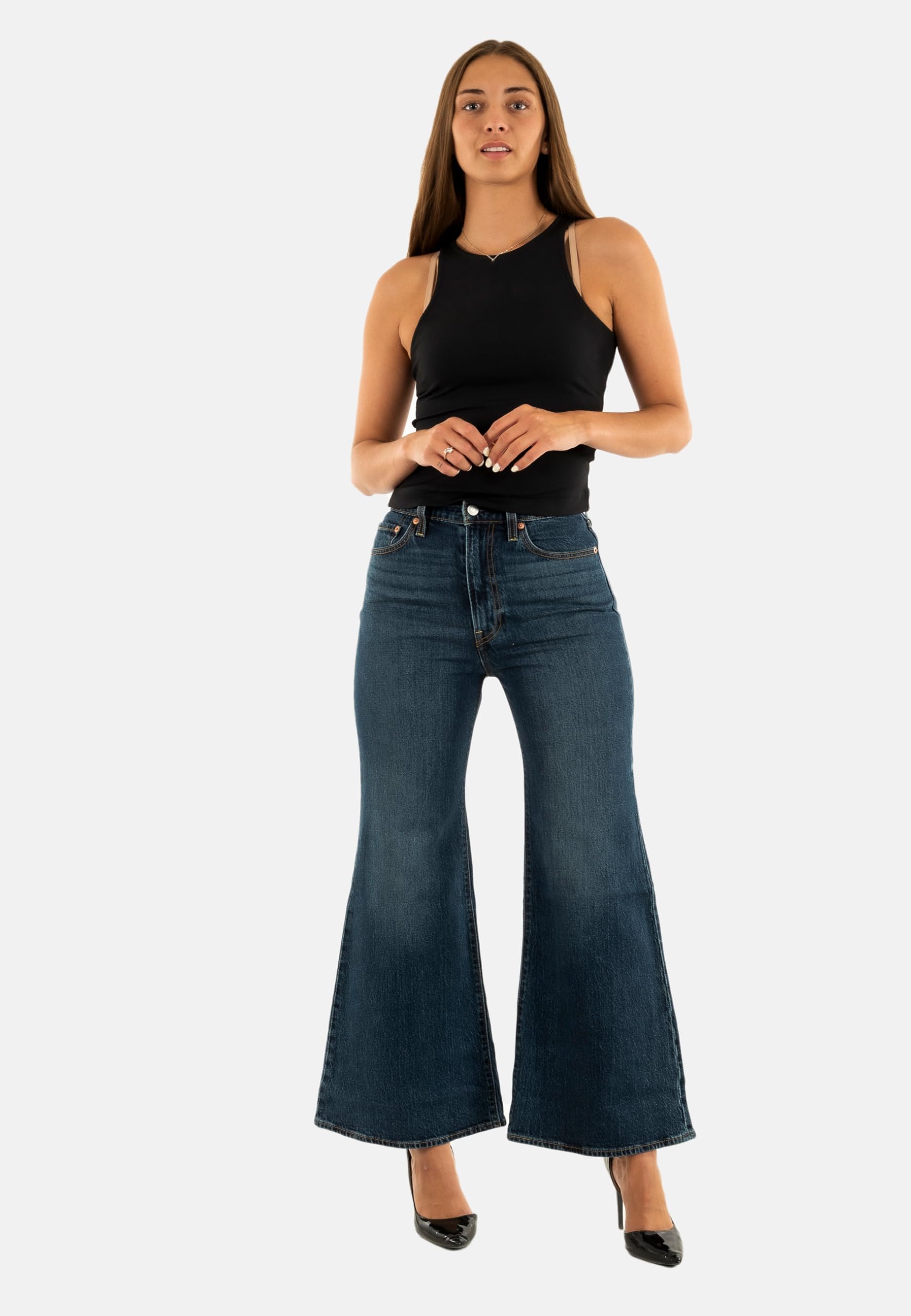 Levi's Ribcage Bells - Dżins Kobiety