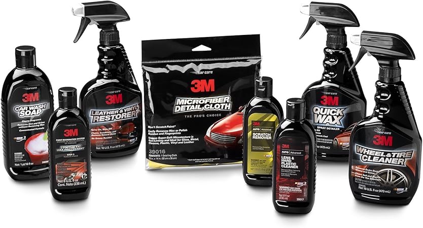 3M 39117 Complete Car Care Kit : Automotive - Amazon.com