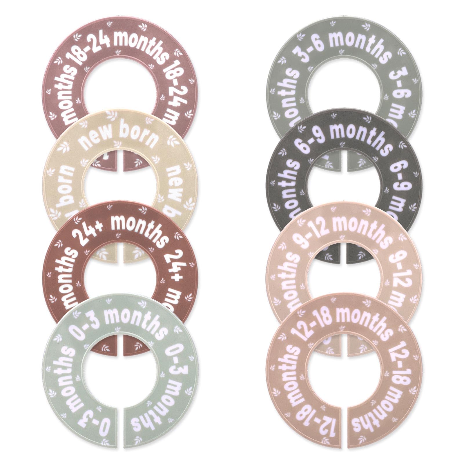 8pcs Baby Closet Dividers