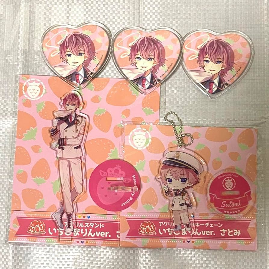 新品★すとぷり★さとみ★いちごまりん★クリアファイル 新品☆すとぷり☆クリアファイル☆いちごまりんver.☆6点セット