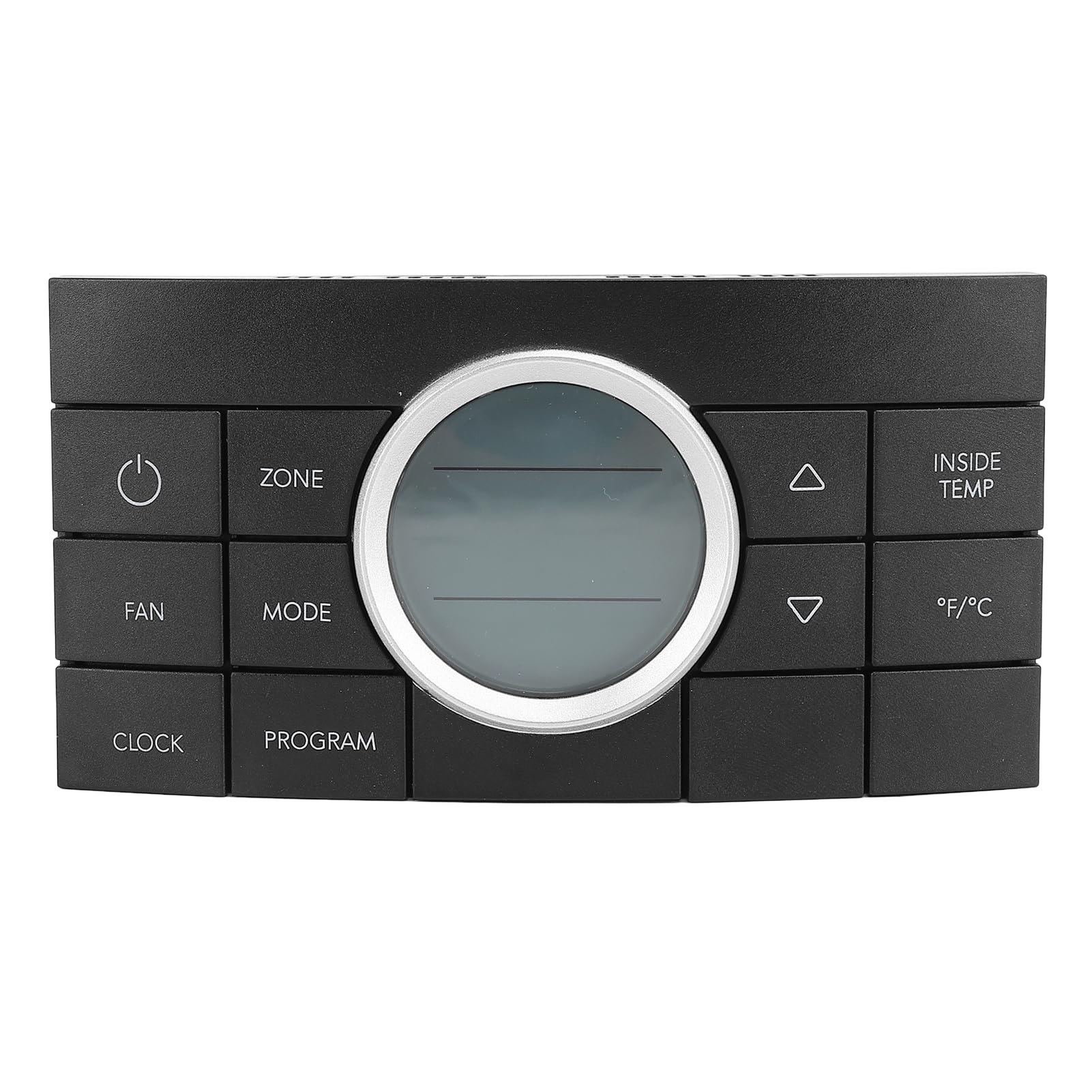 Termostat do Pojazdów Kempingowych, materiał ABS, Sterowanie Wielostrefowe do Klimatyzatorów 579 595 6308 (BLACK)
