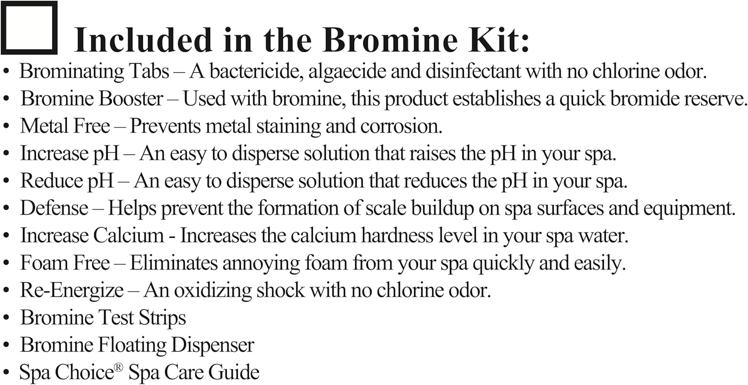 SpaChoice Premium Bromine Spa Kit, Made in USA - Image 3