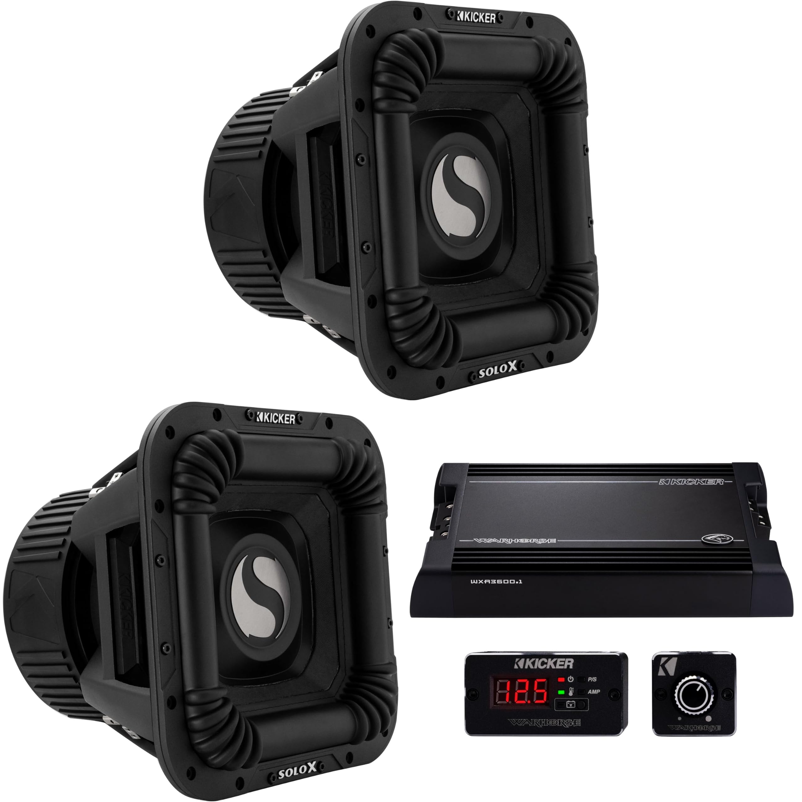 Amazon.com: KICKER (2 49L7X121 - SoloX L7X 12-Inch & WXA3600.1