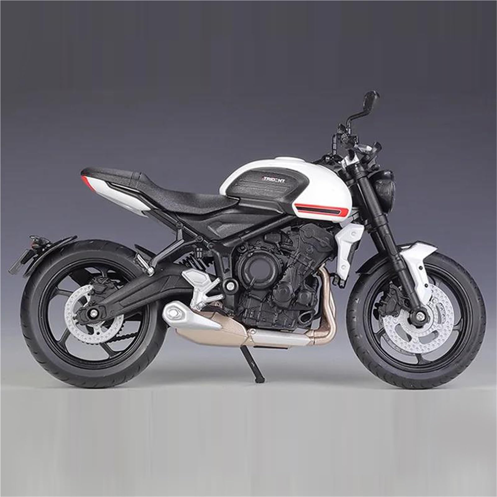Modelo De Motocicleta Aleación A Escala 1:12 para Triumph Trident 660 Maqueta Juguete Regalo