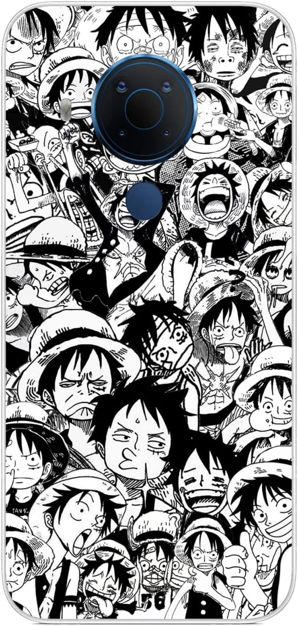 Amazon Com Compatible With Nokia 5 4 One With Piece Luffy 723 Ultra Thin Transparent Soft Phone Case Cell Phones Accessories