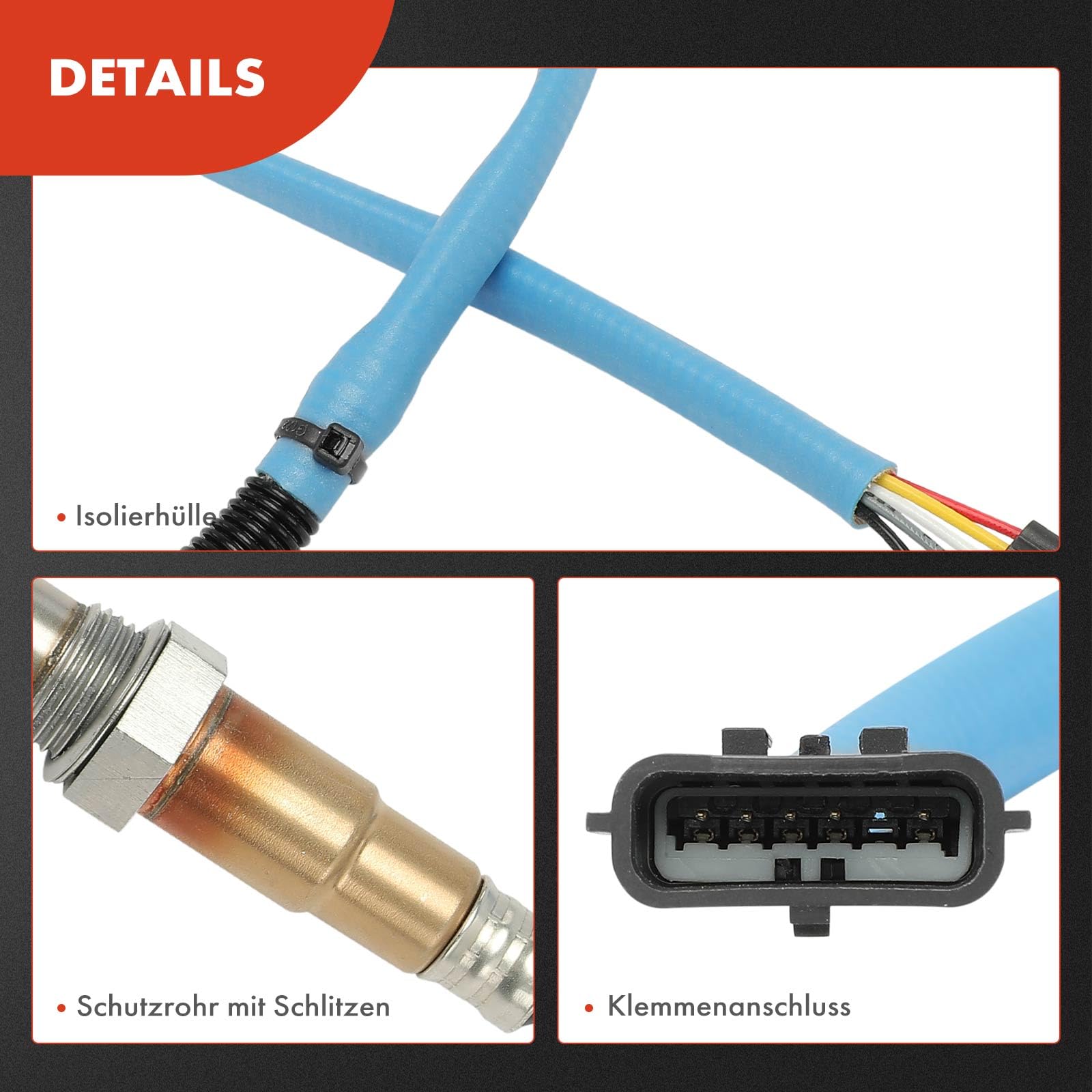 Frankberg Sonda Lambda sonda diagnostica 2269000Q2C | Compatibile con: X-Trail T32 T32R T32RR, M.e.g.a.n.e IV Hatchback B9A/M/N, Talisman Grandtour KP, LP Talisman