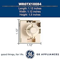Vista 4 de GE WR07X10084 Relé de arranque del compresor OEM genuino para refrigeradores GE