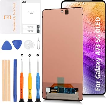 A73 5G OLED LCD Display for Samsung Galaxy A73 5G SM-A736B A736B/DS 6.7" LCD Screen Display Replacement Touch Digitizer Assembly Kit