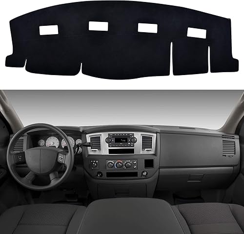 Miniatura 22 de SPEEDWOW Dashboard Dash Board Cover Mat Carpet Compatible with F150 2004-2008