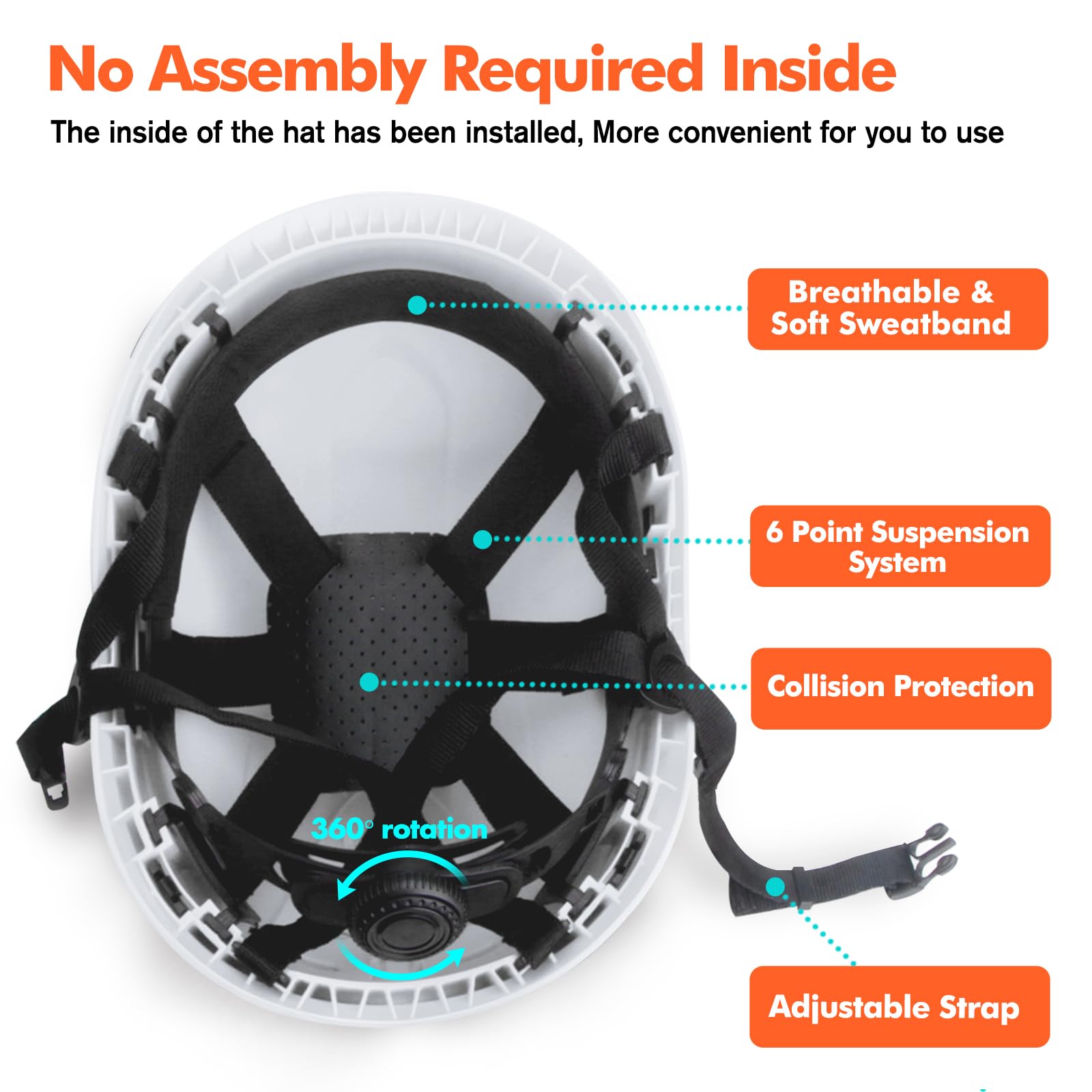 Forsthelm Helmet,Kettensägen-Sicherheitshelm,4-in-1 Kettensägen-Schutzhelm mit Gehörschutz Ohrenschützer und Gesichtsschutz Visier,Industrie Helm Schlagfeste Bequeme Belüftung Arbeitshelm -Weiß