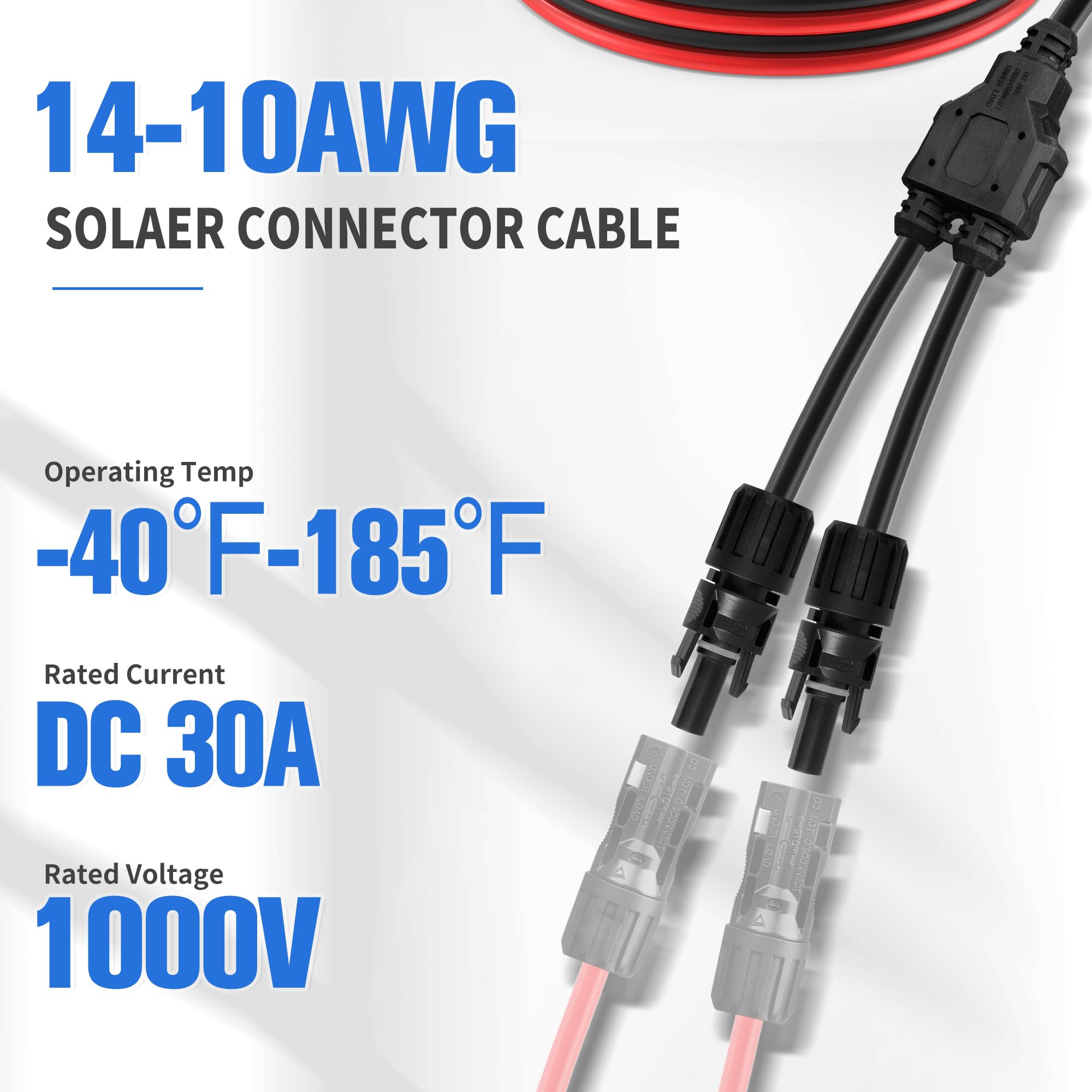 eWonLife Solaranschlüsse Y-Abzweig, 3 m