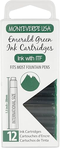 Miniatura 1 de Monteverde Cartucho de tinta (tamaño estándar), verde esmeralda