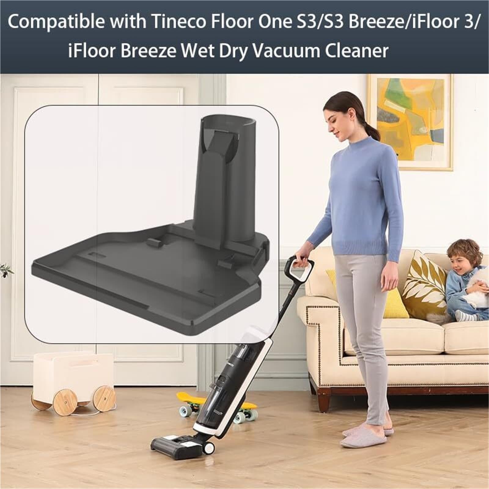 Base Carga Compatible Con Tineco S3 Breeze IFloor 3