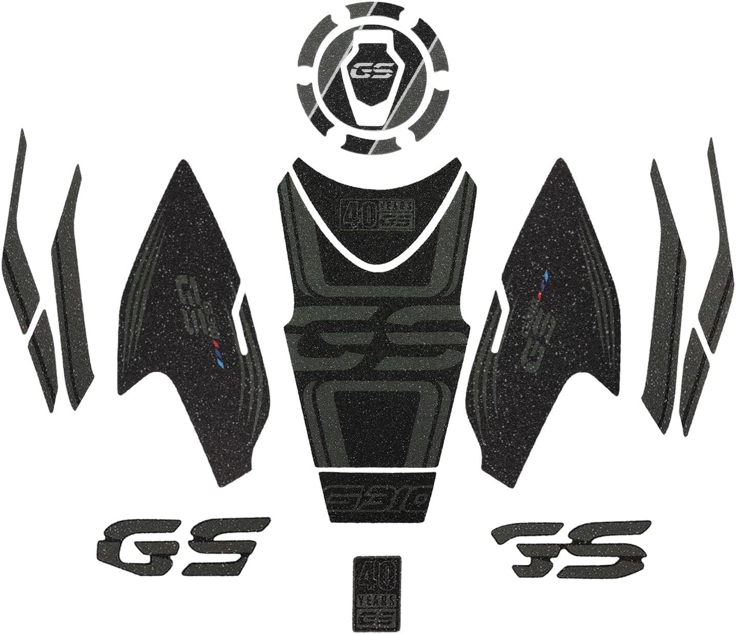 Motorcycle Gas Tank Protector Fuel Oil Tank Pad Stickers Decal Kit for G310GS 2018-2023