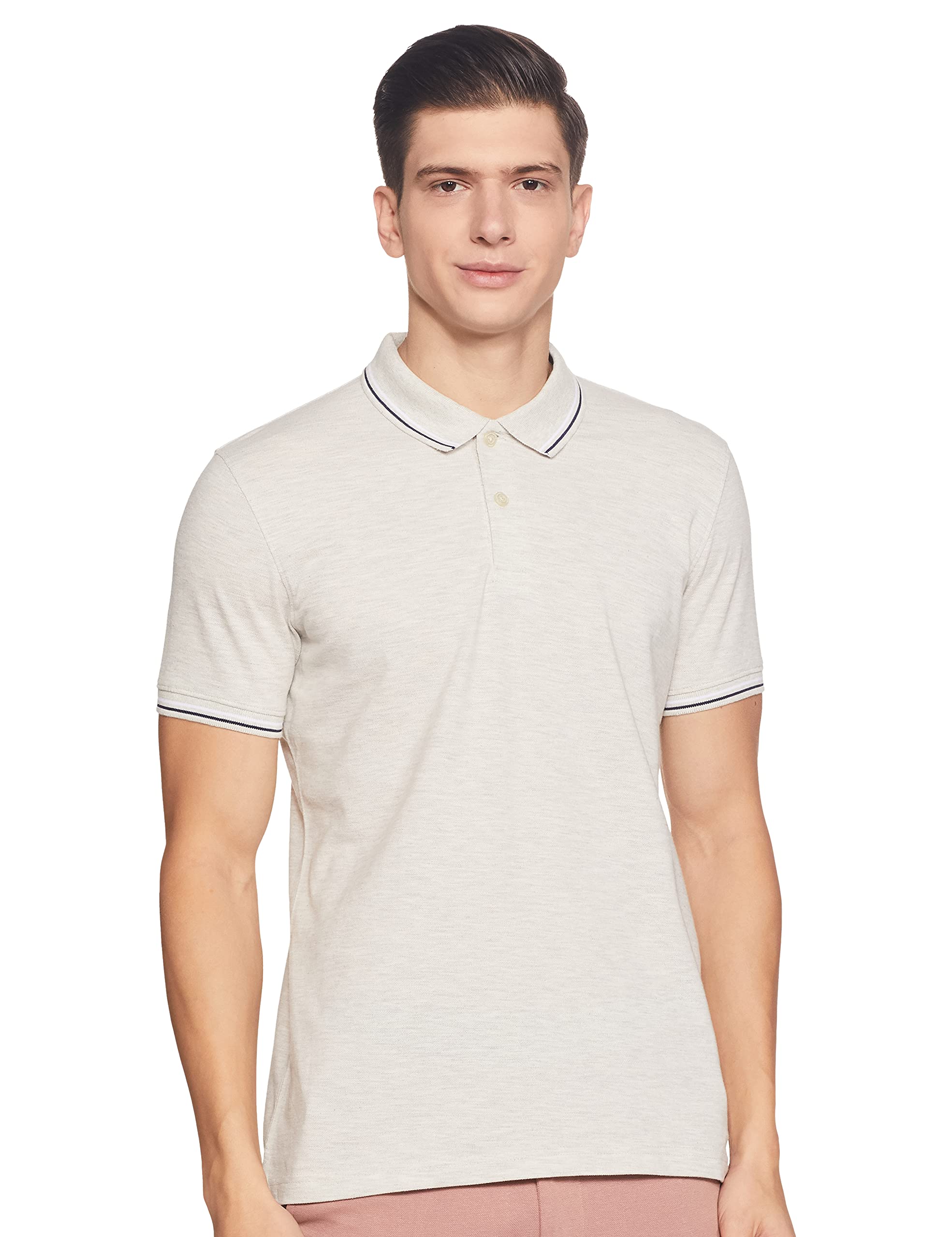 Max Men Regular Fit Solid Polo T-Shirt