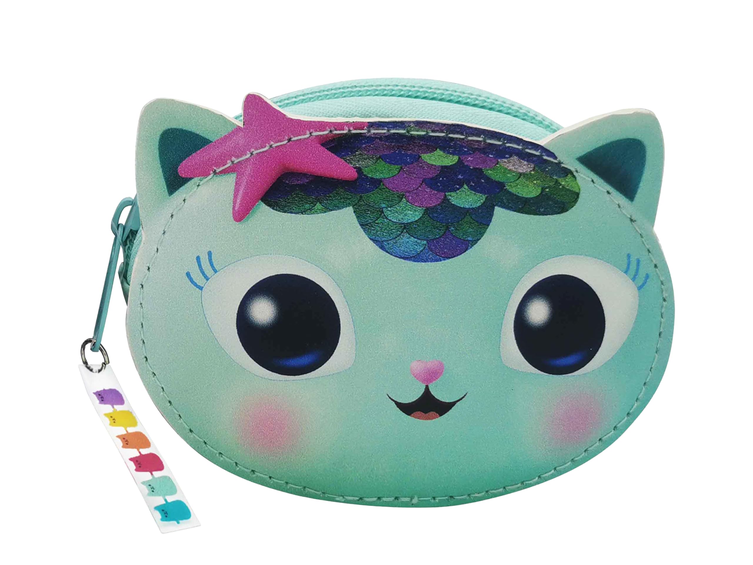 CyP Brands-Gabby Coin Purse, Wallet, Accessories Pouch, Siregate, Green, Official Product, Multicolor, One Size
