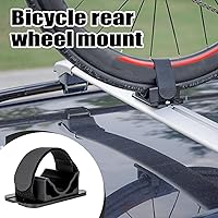 Vista 7 de Soporte para rueda trasera de bicicleta, soporte para rueda trasera, soporte de soporte de neumático de bicicleta, compatibilidad con múltiples