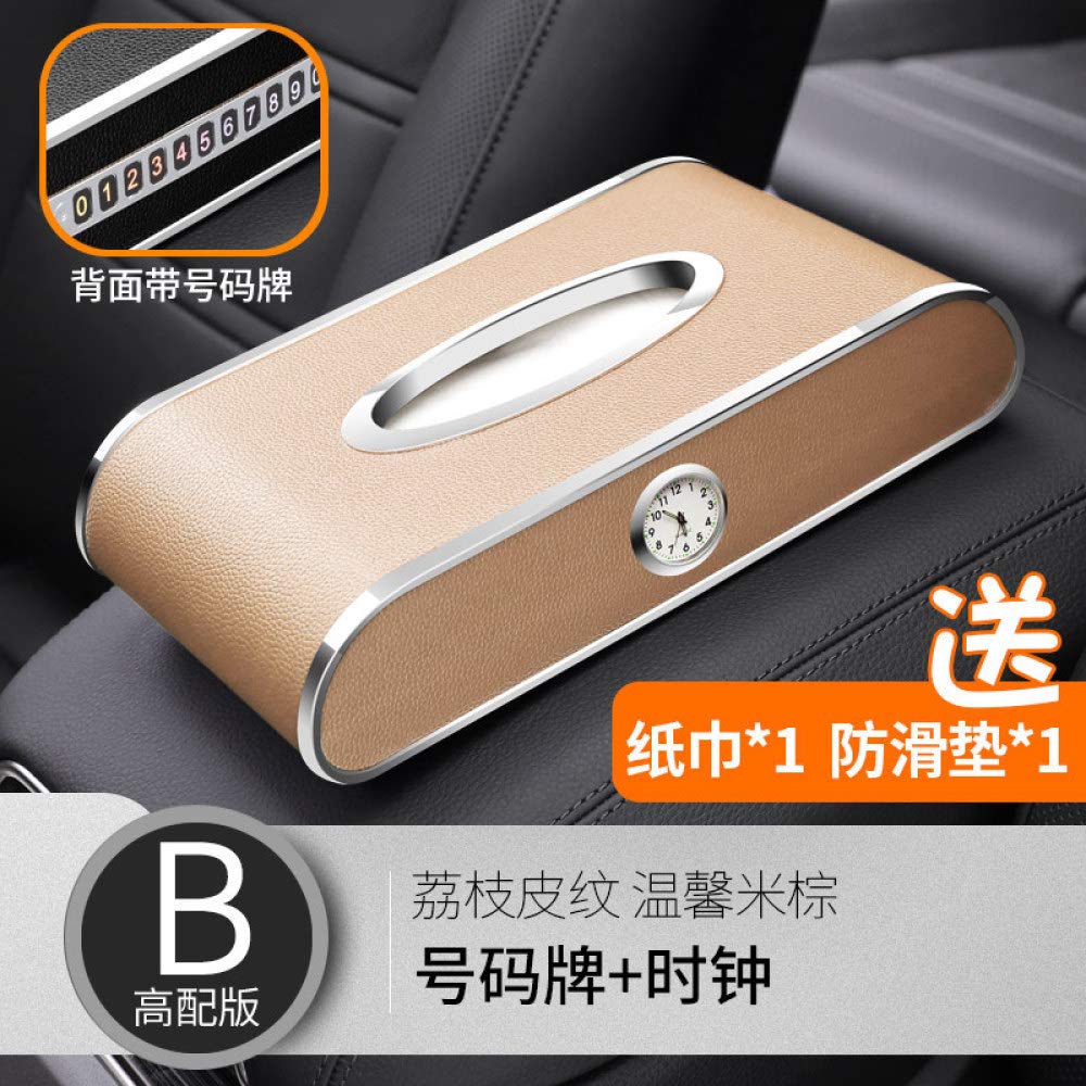 SGJJ For Car Tissue Boxes For Ang Kewei Buick Gl8 Regal More Hideo Modified Car Supplies Decorative Car Pumping Tray