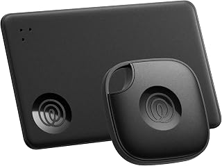 Tile Life360 Starter Pack: Mate & Slim Bluetooth Trackers for Keys, Wallets, Luggage - Phone Finder, SOS Alerts, iOS/Android 2-Pack Black