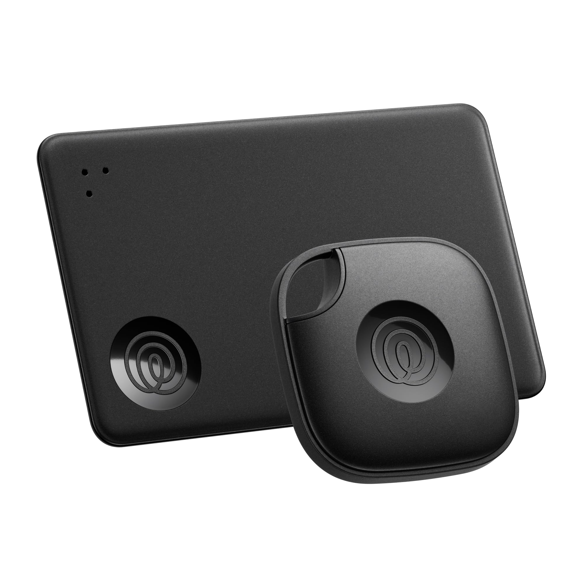 Tile by Life360 Starter Pack - Bluetooth Trackers and Item Finders for Keys, Wallets & More. Both iOS and Android Compatible. Phone Finder. 2-Pack (Black Mate/Slim)