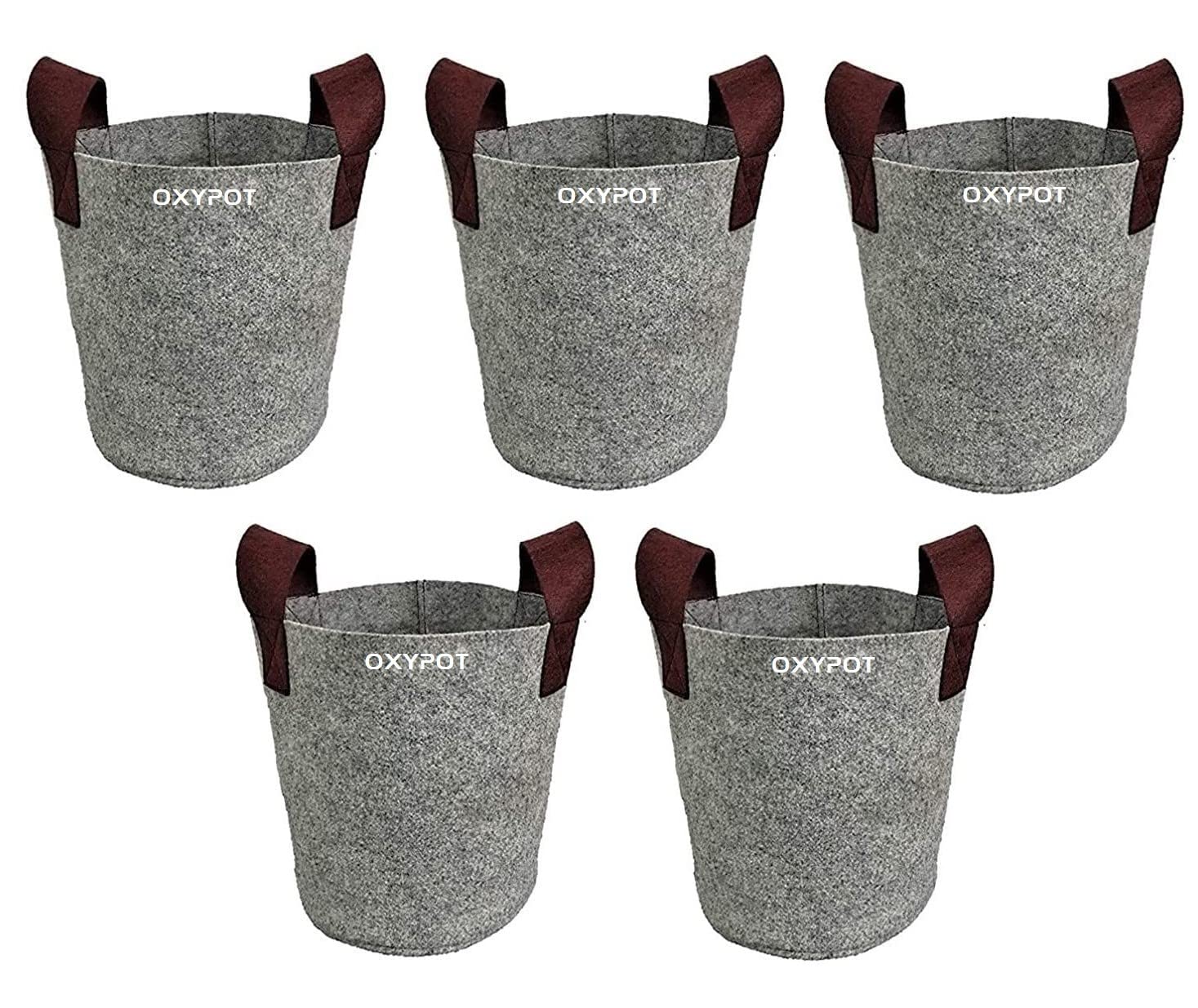OXYPOT Air Pruning Geo Fabric Grow Bags 350 GSM for Home, Terrace, Balcony. Size (10 X 11 Inches). (Set of 5 Bags) (B09MPM6VYZ) Amazon Price History, Amazon Price Tracker