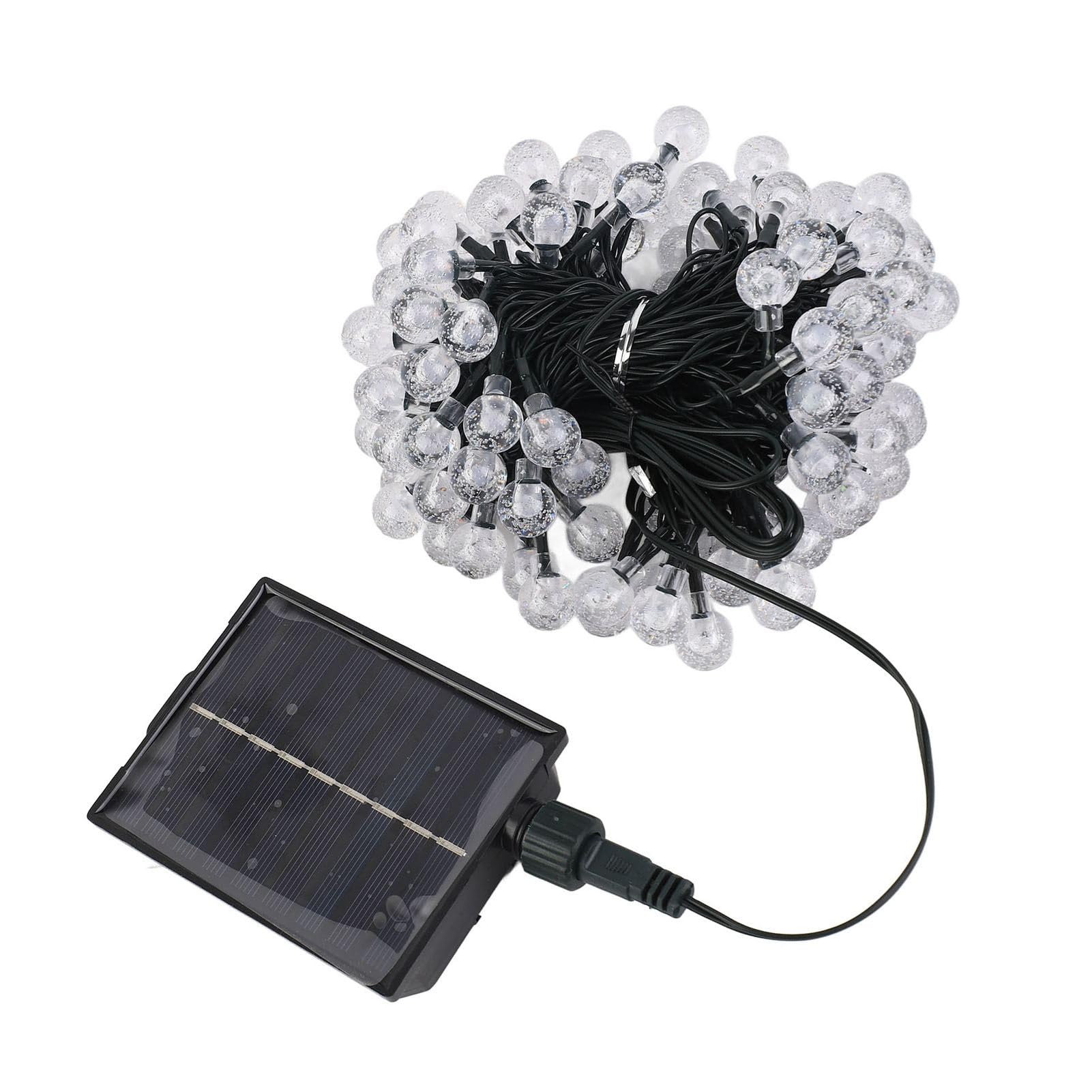 Guirnalda de Luces LED para Exterior, Interior, Festivales, Fiestas, Jardín, Patio, Impermeable, Duradera, Romántica, Vintage, 10M 100 Leds (100 Uds LED)