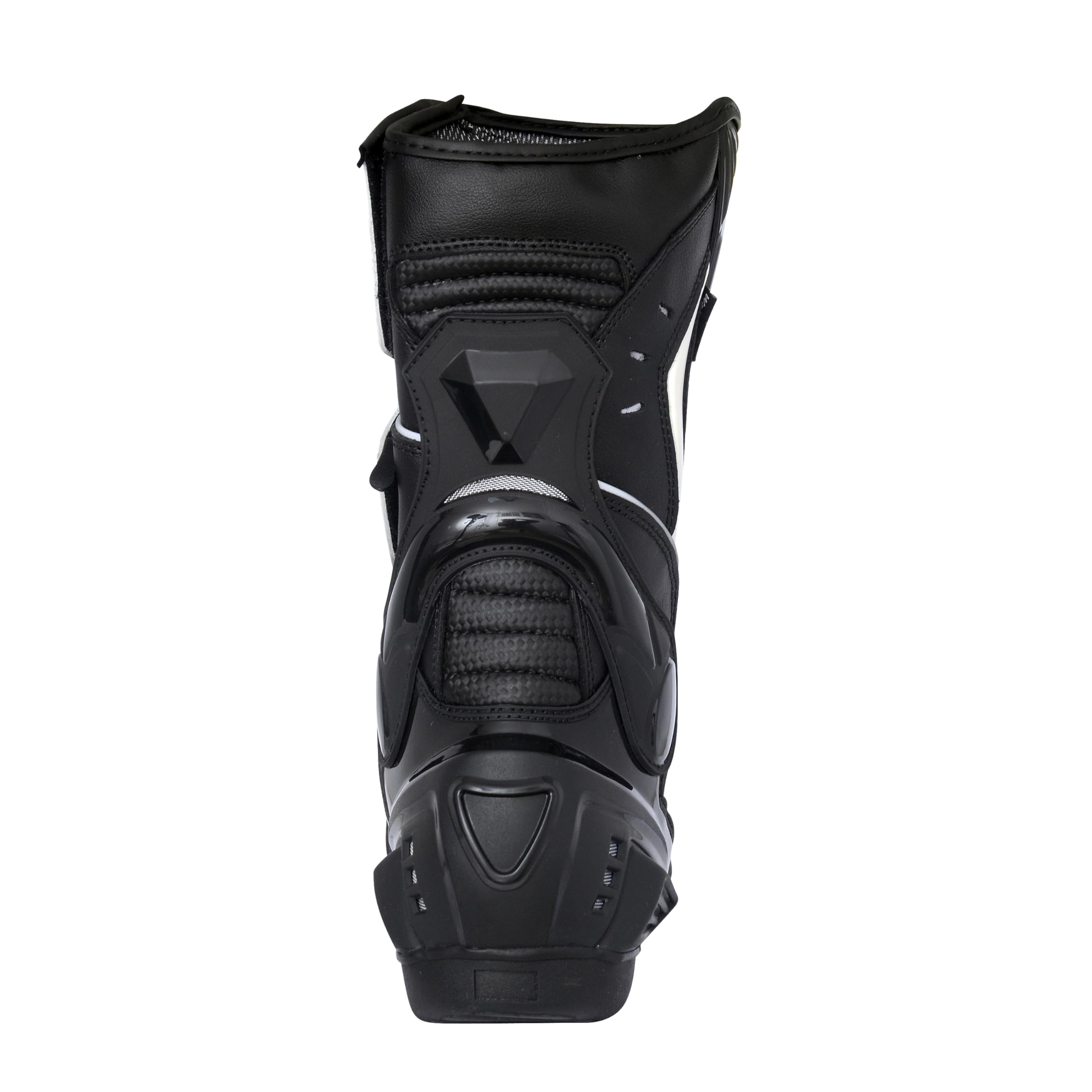 Bohmberg Stivali da Moto, Stivali Sportivi in Pelle, Pelle Resistente Idrorepellente con Protezioni Fisse/Design Molto Cool/urbano, motociclista