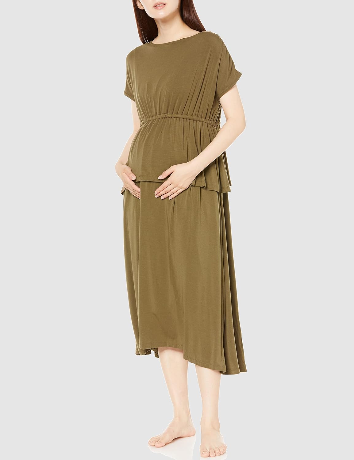 Amazon.co.jp: [ダンスキン] ワンピース MATERNITY COMFORT FAKE