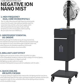 Amazon.com : Nano Hair Steamer,Professional Micro Mist Anion Hair