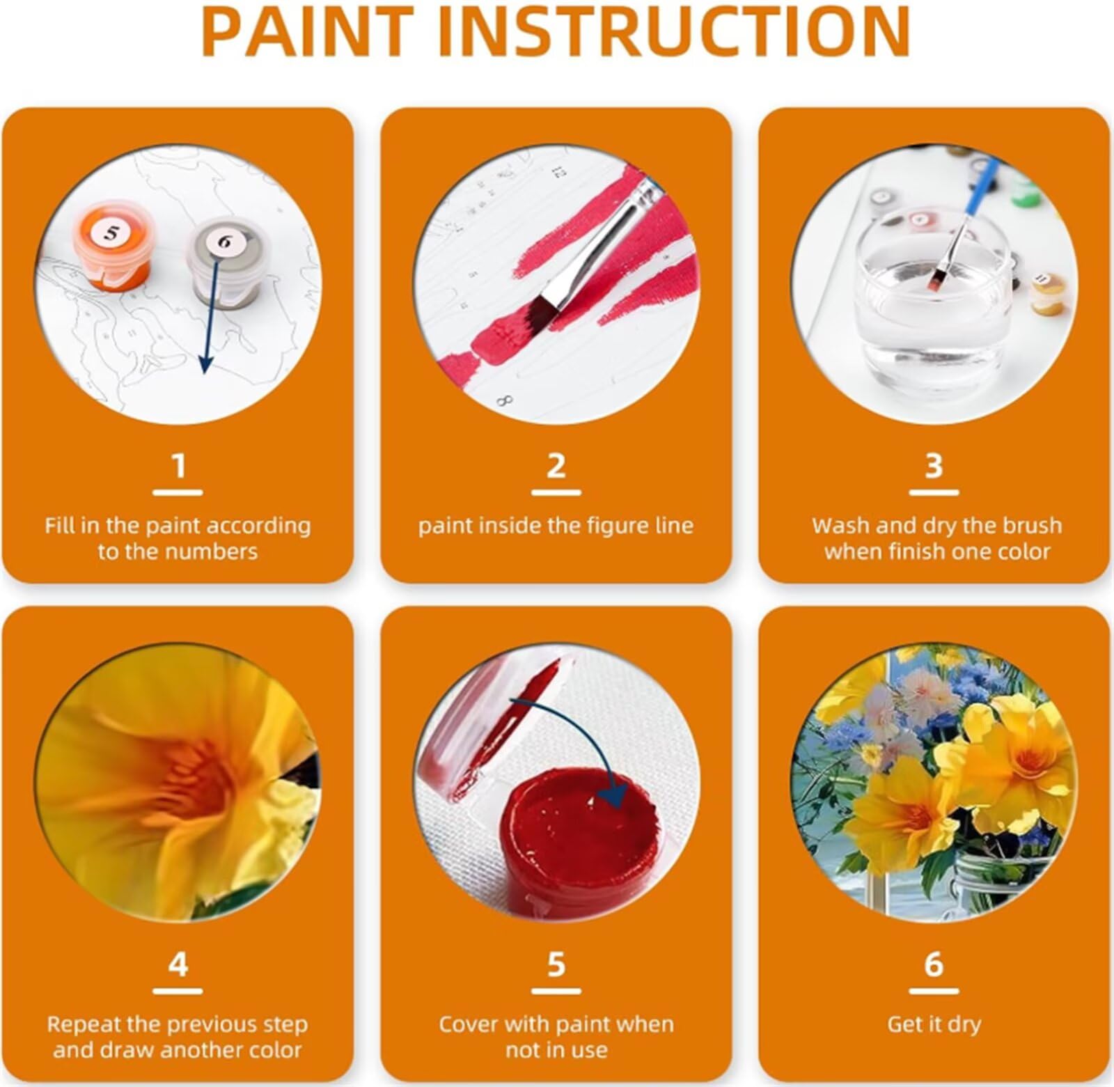 Peinture par Numéro Adulte Enfant Débutant, Peinture Numero Fleur DIY Activité Manuelle Enfant Kit de Peinture à l'Huile sur Toile Artisanat, Noël ou Décoration Lntérieure Cadeau Fille-120x60cm-y1079