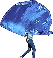 Vista 11 de Wuchieal 1 bandera de alabanza de ángel de adoración semicírculo de 74 pulgadas, bandera de semicírculo metálica de alabanza con varilla escalable